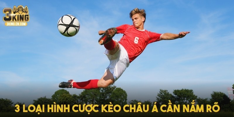 3 loại hình cược kèo Châu Á cần nắm rõ