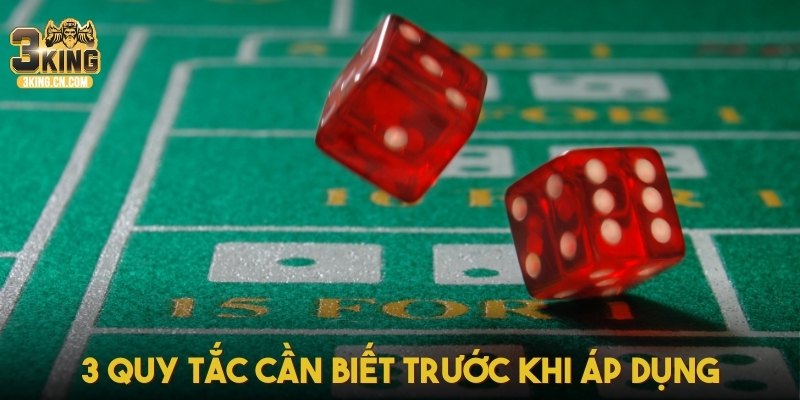 3 quy tắc cần biết trước khi áp dụng công thức đánh Tài xỉu