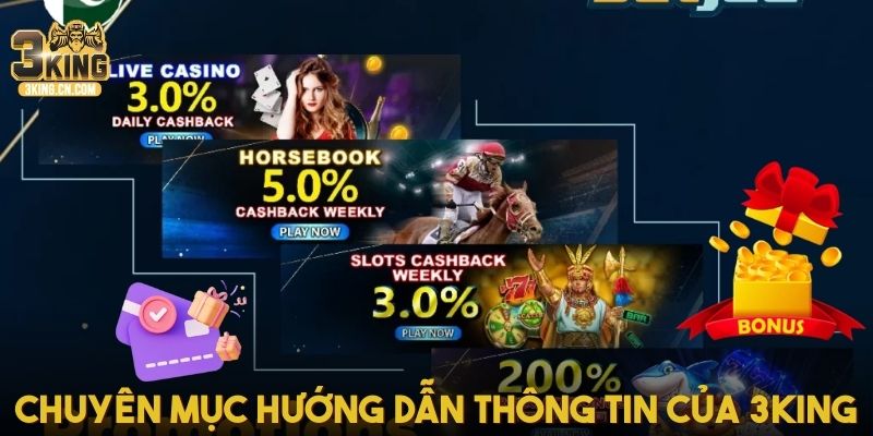 Chuyên mục hướng dẫn đầy đủ thông tin của 3King
