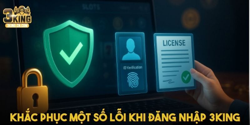 Khắc phục một số lỗi khi đăng nhập 3King