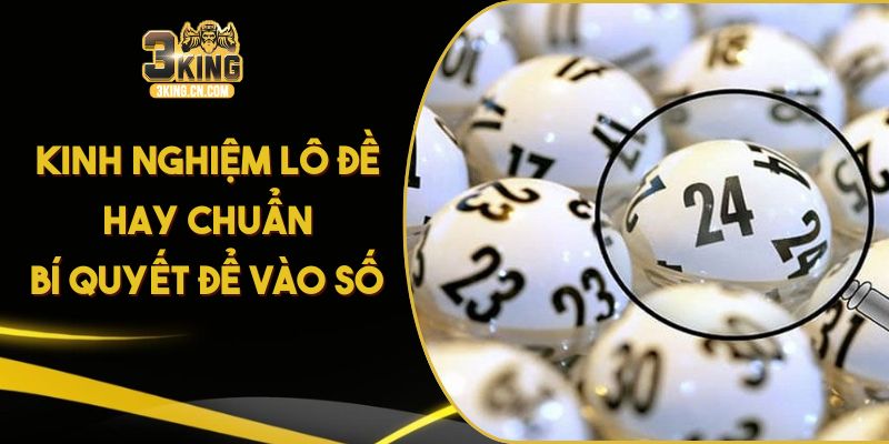 Kinh Nghiệm Lô Đề