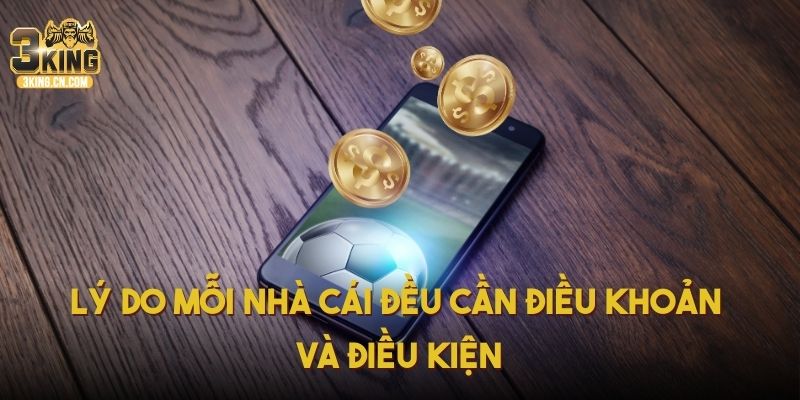 Lý do mỗi nhà cái đều cần điều khoản và điều kiện