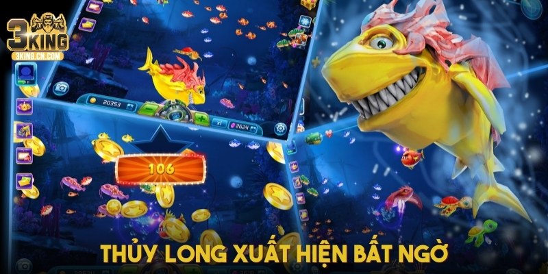Thủy Long xuất hiện bất ngờ, nổ lan toàn màn hình